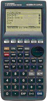 CALCULATOR Casio Algebra Fx-2.0 Plus 