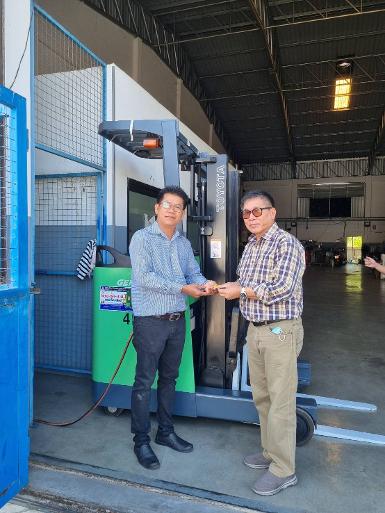 11/01/2568 ส่งรถขายให้ลูกค้าบางพลี