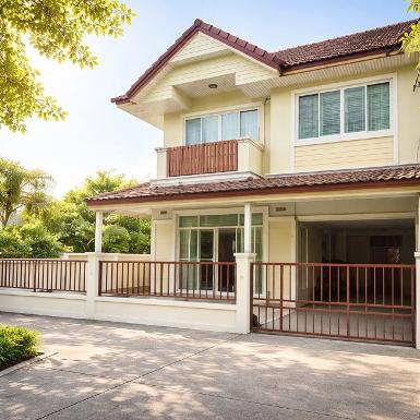 ตลาดวงศกร สุขาภิบาล 5 ทาวน์เฮ้าส์ 2ชั้นหลัง รร.สารสาสน์วิเทศ สายไ