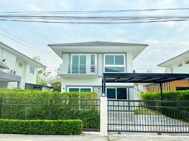 วิวสวนหลังบ้าน 4นอน วงแหวน-ลำลูกกา คลอง 6 ตลาดพึ่งสุข บ้าน 2ชั้น