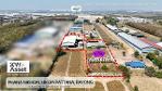 ขายที่ดิน 5 ไร่ พร้อมโรงงาน 1,700 ตรม ผังม่วงลาย   อ.นิคมพัฒนา จ.