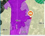 ขายที่ดินผังม่วงใกลินิคมอมตะชลบุรี   7-0-27 ไร่ รวมได้ 22-3-74 ไร