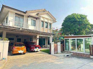 ให้เช่าบ้านเดี่ยว 6 นอน มัณฑนา เลค วัชรพล สุขาภิบาล 5 โซนทะเลสาบ