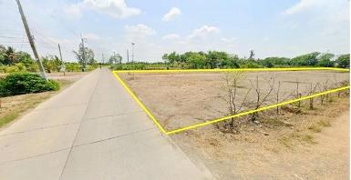 ให้เช่าที่ดินใหญ่ 5 ไร่ วัดบ่อเงิน 1.1 ลำโพ บ่อเงิน ลาดหลุมแก้ว 