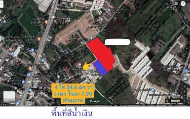 BL178 ขายที่ดิน ปทุมธานี ใกล้เทศบาลบางหลวง