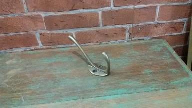 ฺBrass Hook Item Code U.021S small size long 90 mm. wide 30 mm. ฺBrass Hook Item Code U.021S small size long 90 mm. wide 30 mm.